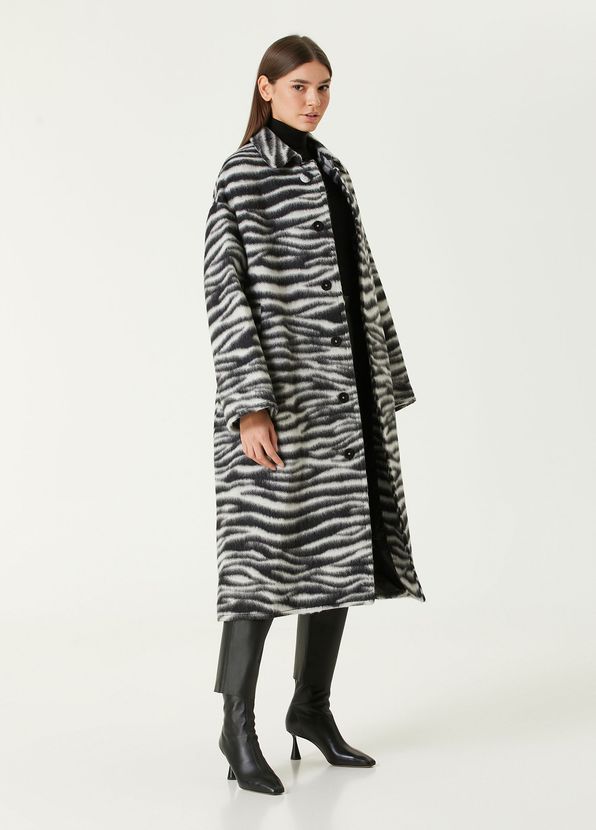 Marc Jacobs Zebra Desenli Palto - 2