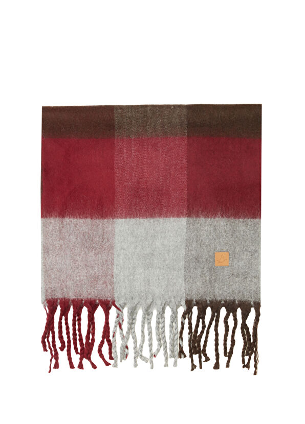 Beymen Club Plaid Patterned Women's Scarf - 1