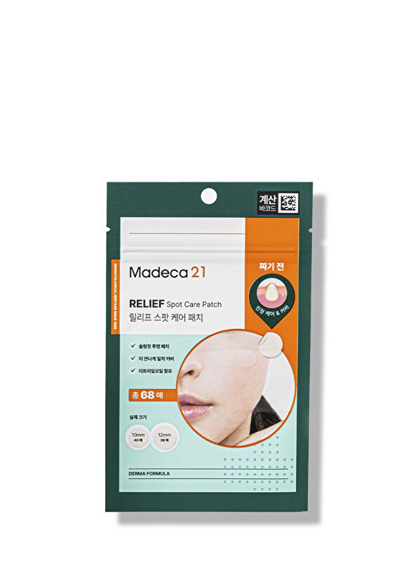 Centellian24 Madeca 21 Relief Spot Care Patch 68 Adet Akne Sırası Bakım Bandı - 1