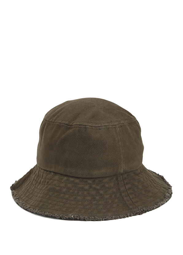 Beymen Club Haki Püsküllü Kadın Şapka - 4