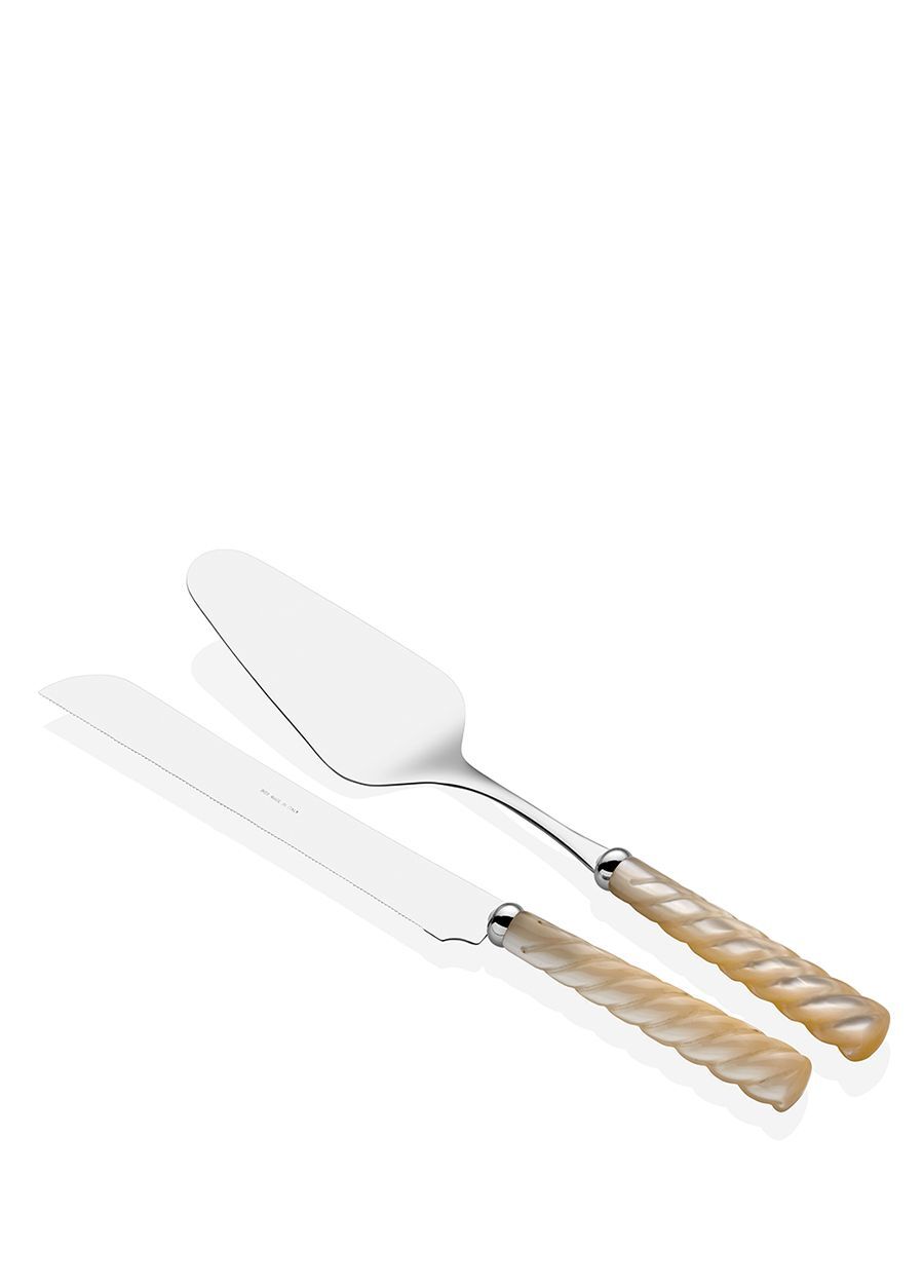 Rivadossi Vito 2�li Pasta Servis Seti Kemik