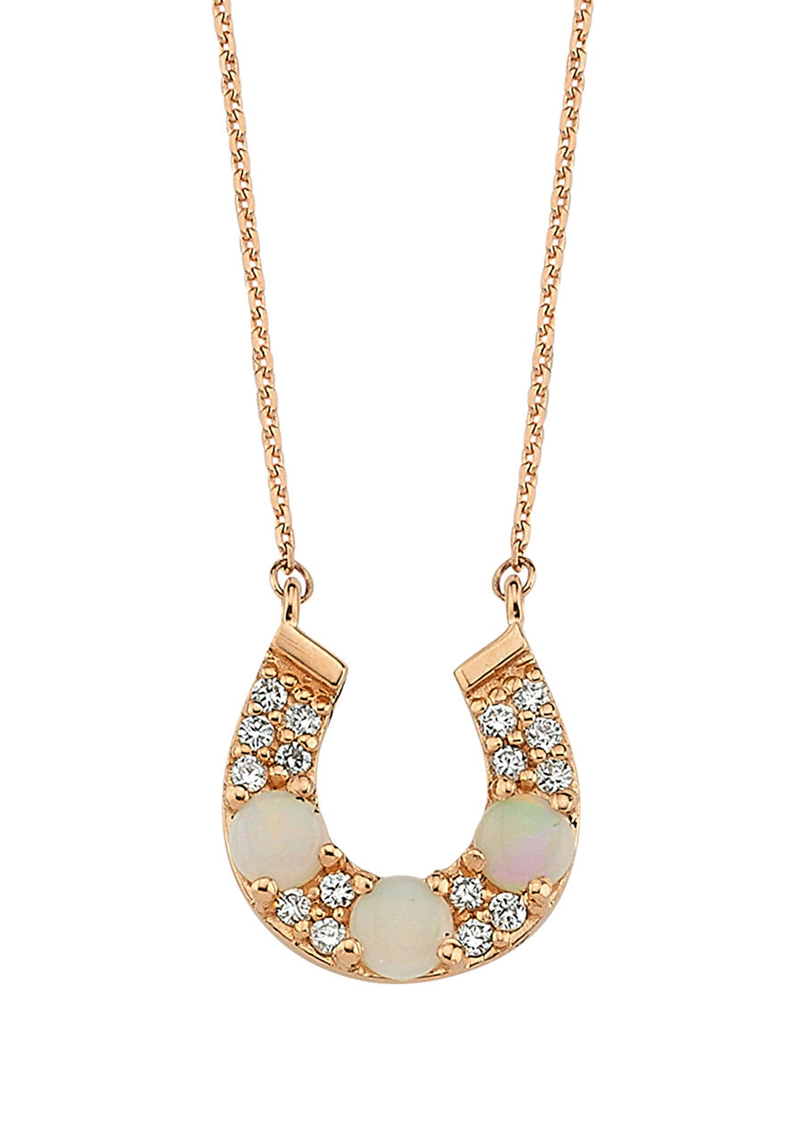 CollectionSelda Jewellery Gold KADIN Gold Taş At Nalı