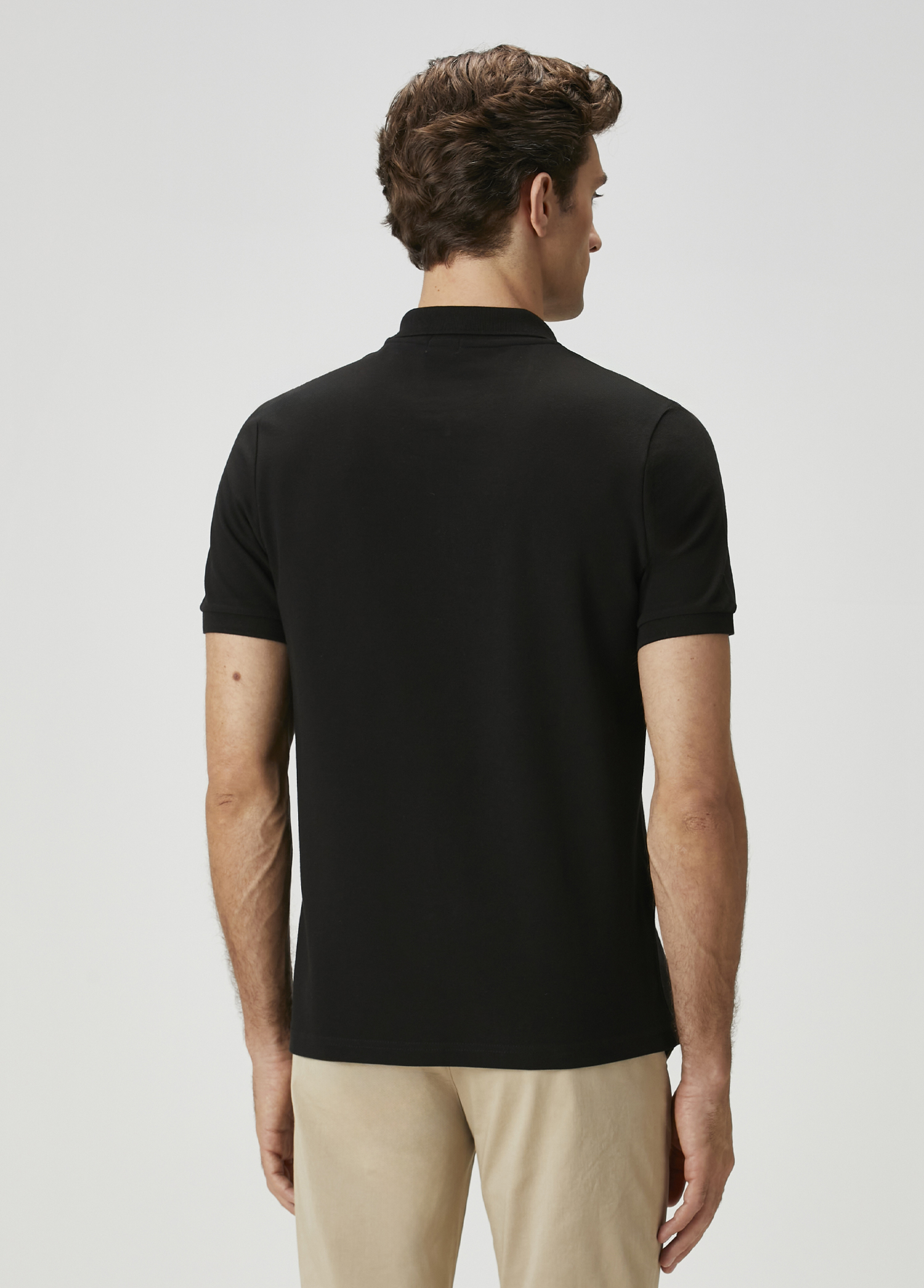 Siyah Polo T-shirt_3