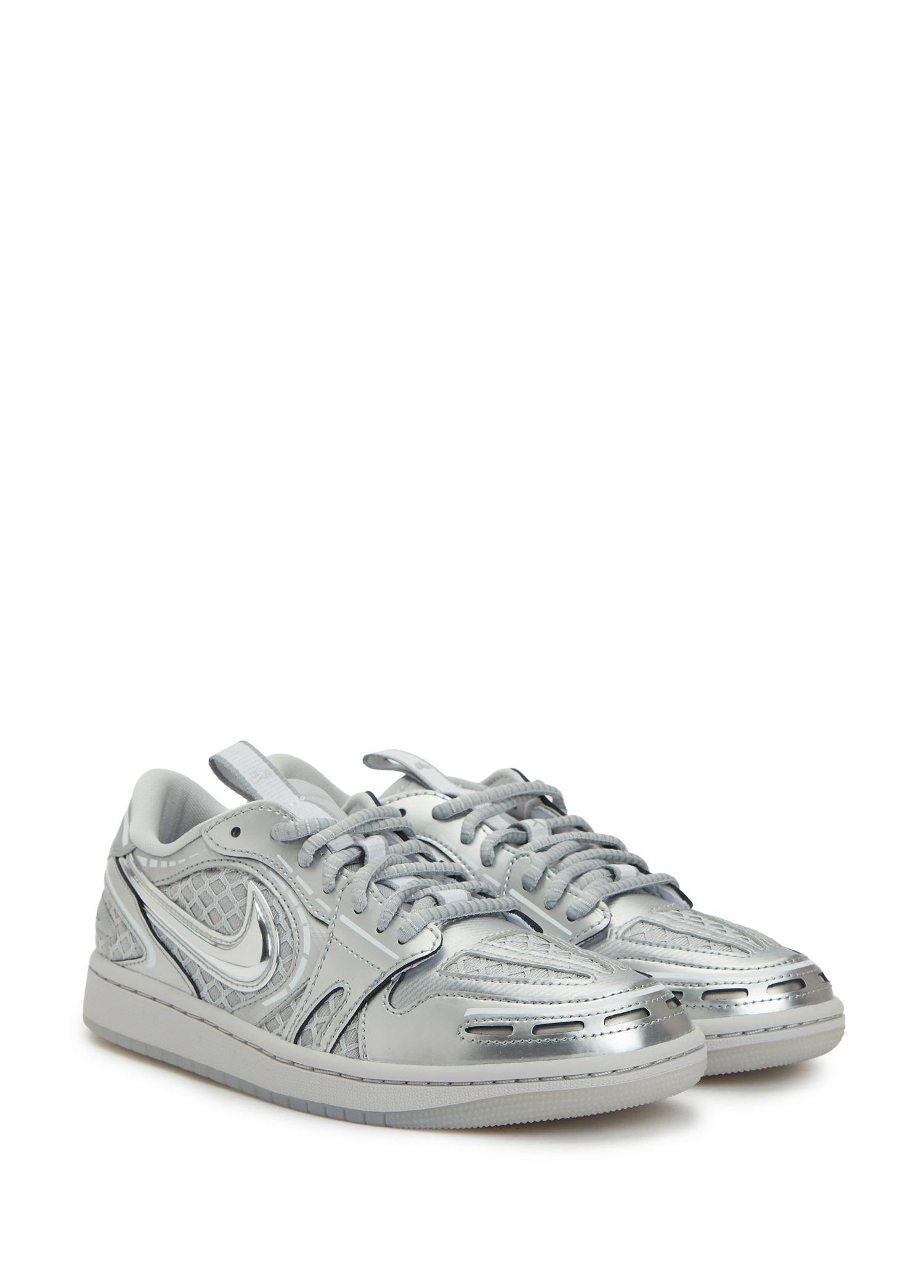 Nike Siyah-Gri Kadın Air Jordan 1 MM Low Siyah Gri Kadın Sneaker