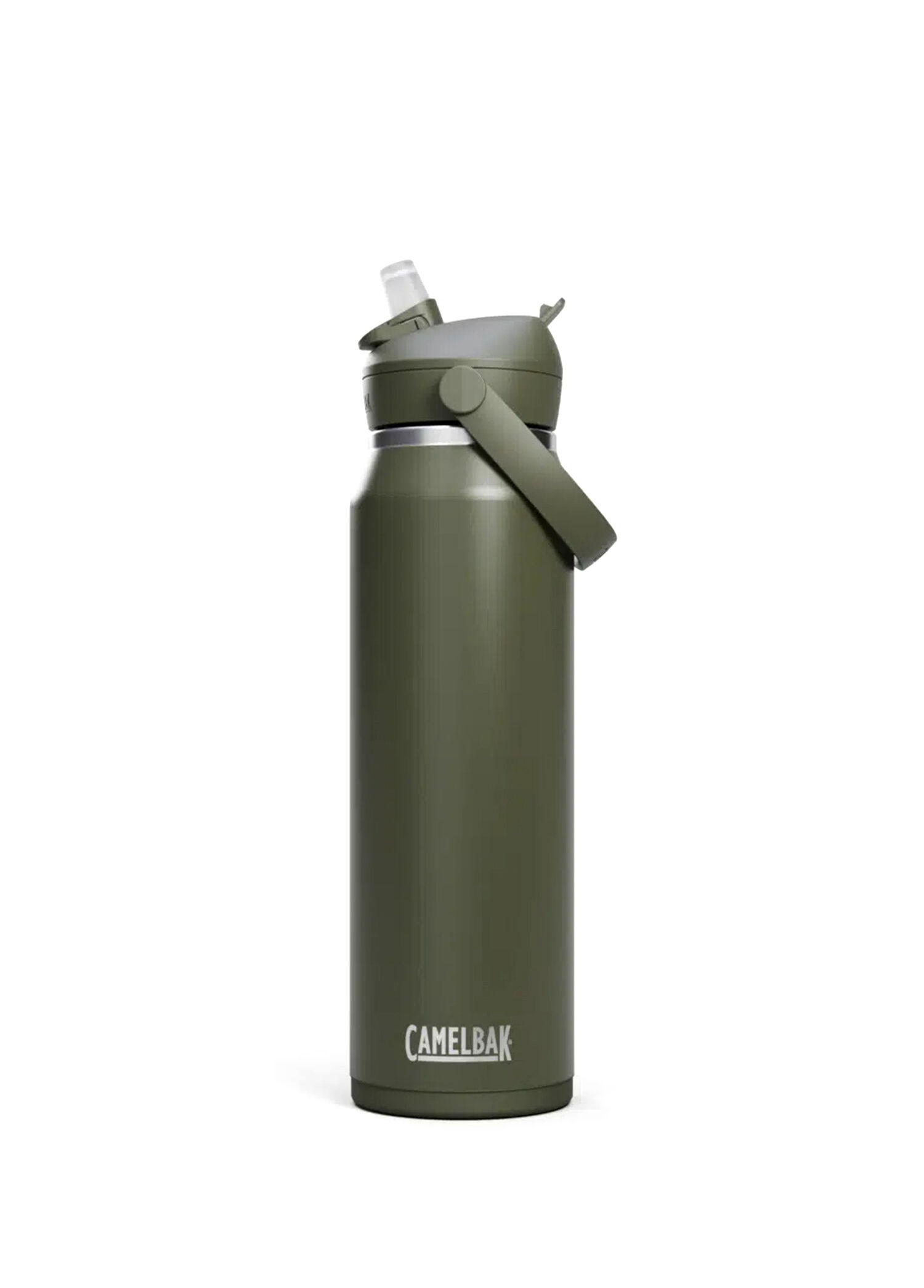 Thrive Flip Haki Çelik Pipetli Termos 950 ml