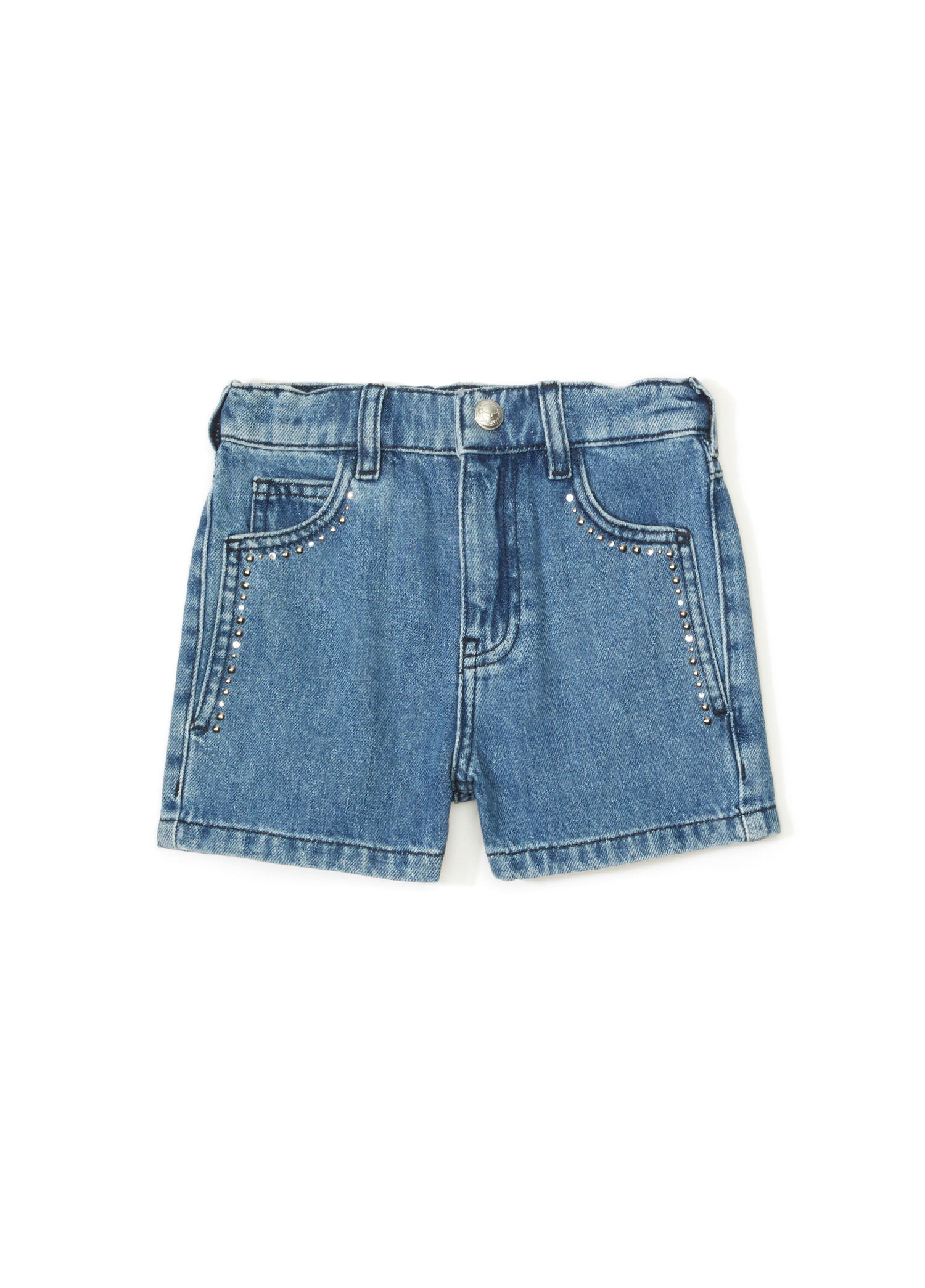 Mavi Kız Çocuk Denim Şort
