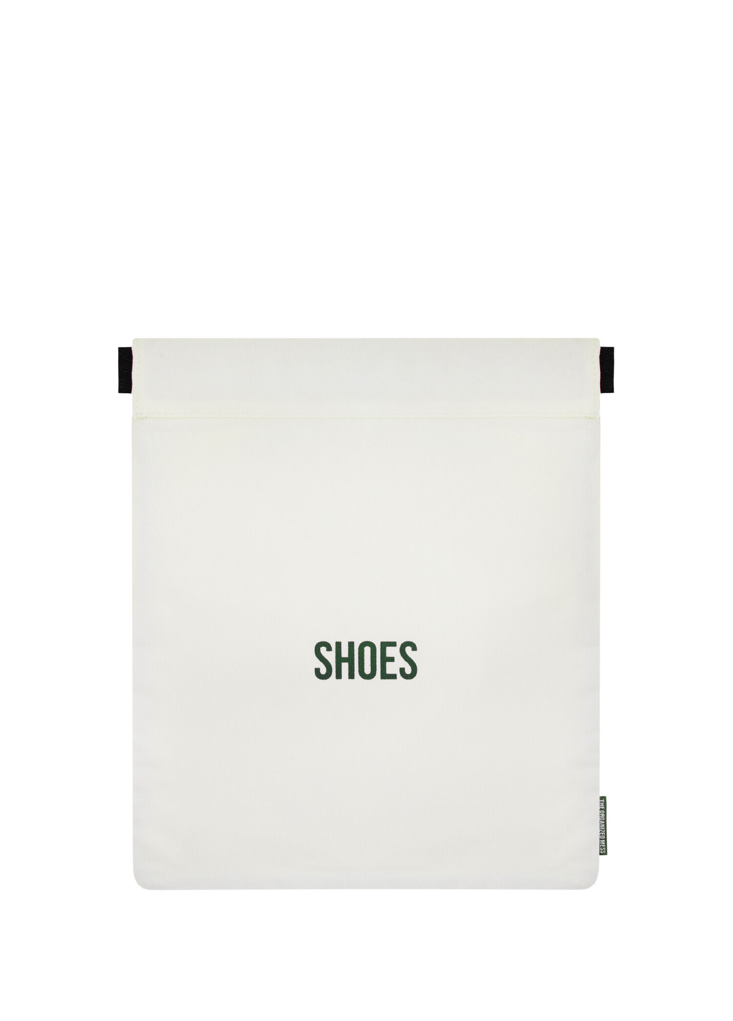 Shoes Büyük Boy Ekru Büzgülü Ayakkabı Çantası