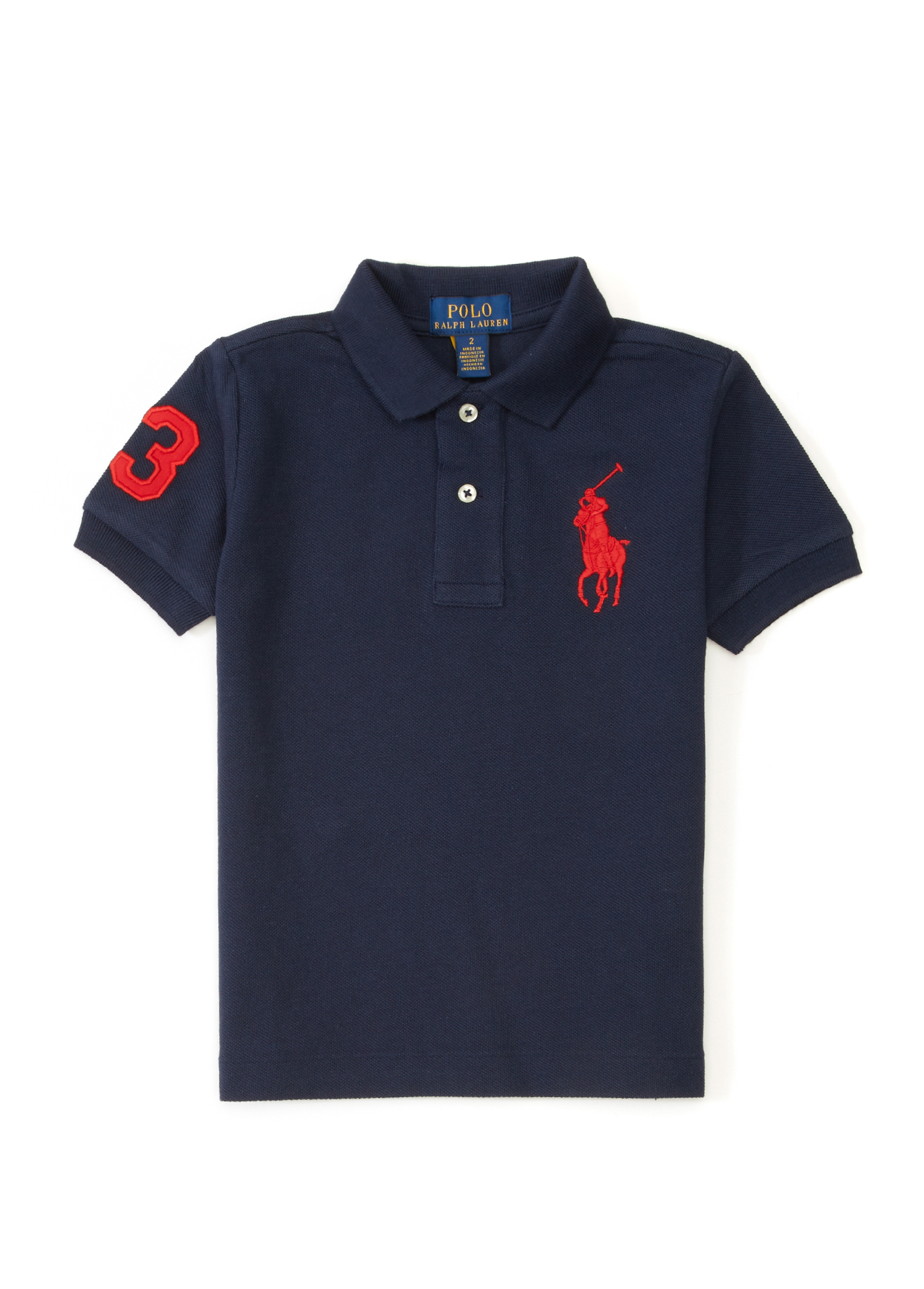 Lacivert Çocuk Polo T-shirt