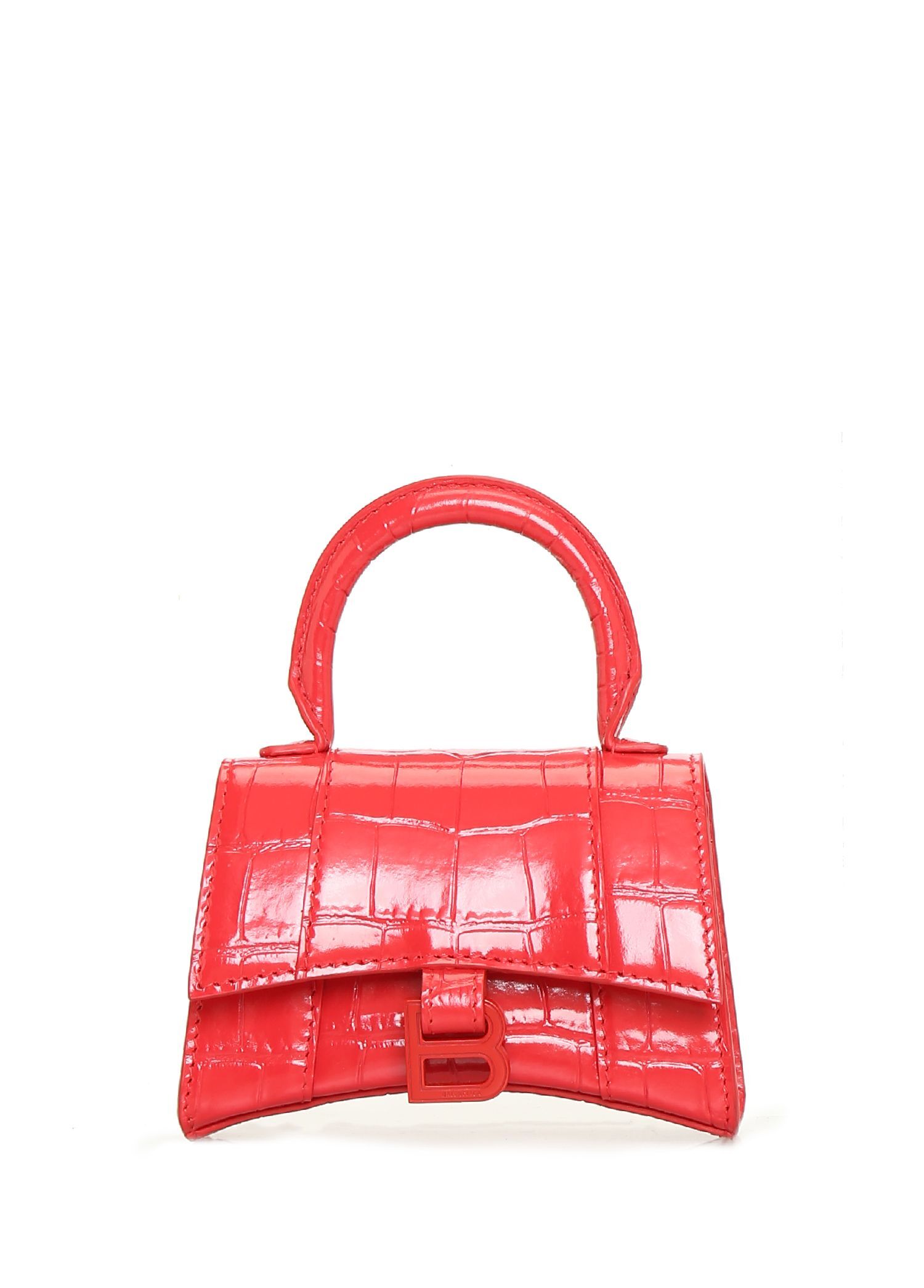 Beymen Mini Hourglass Kırmızı Kadın Deri Omuz Çantası. 1