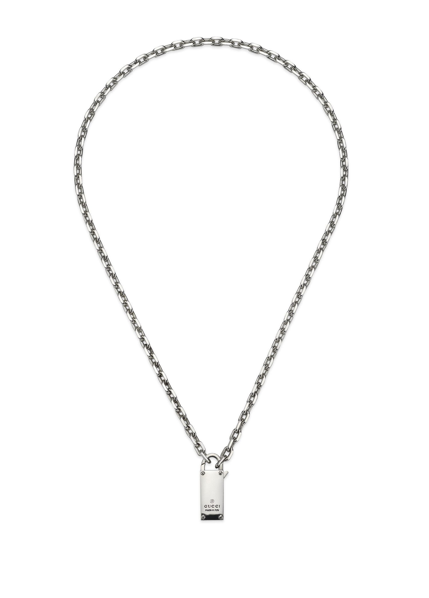 Interlocking Gümüş Kolye