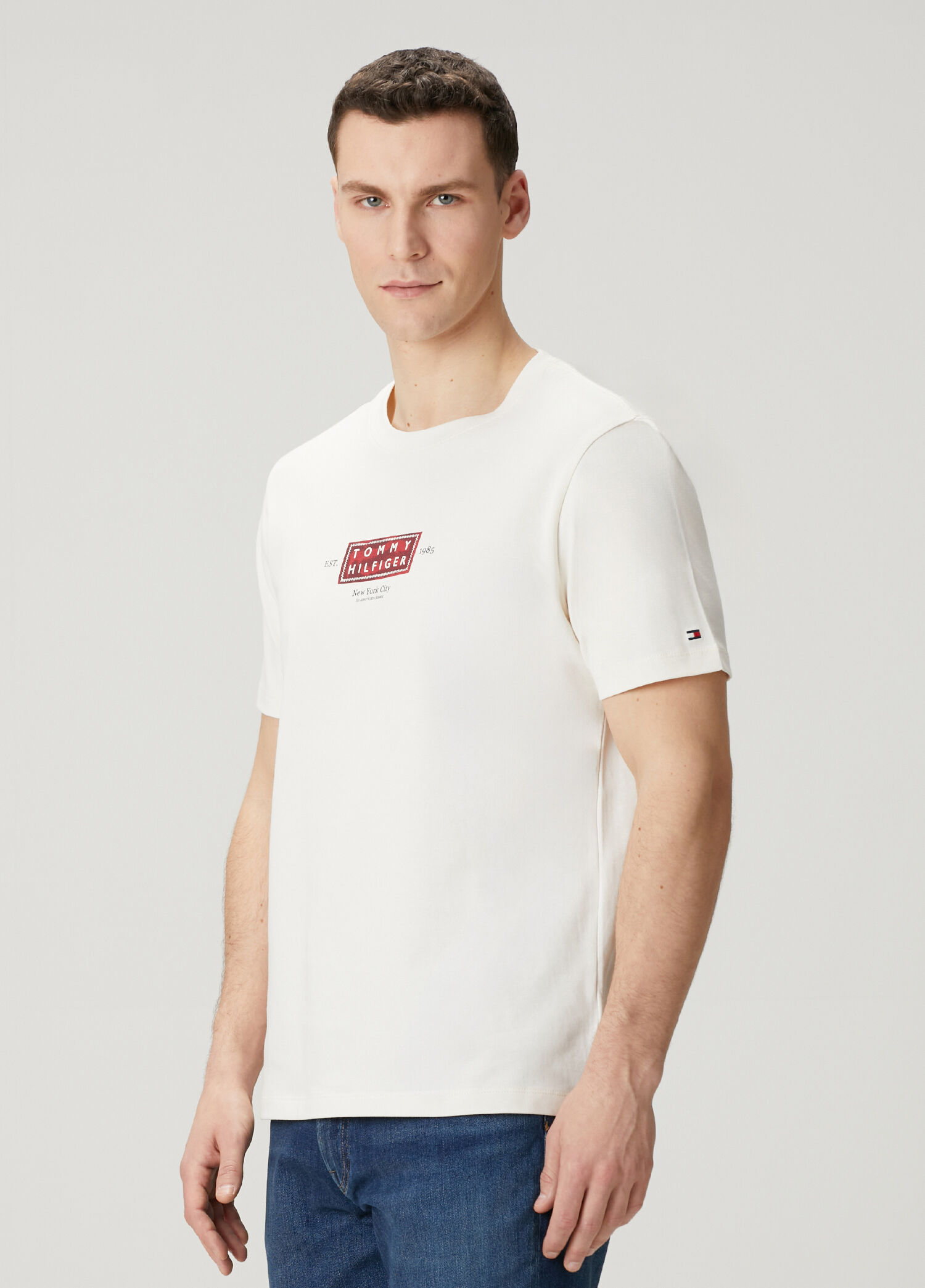 Heritage Label Sarı T-shirt