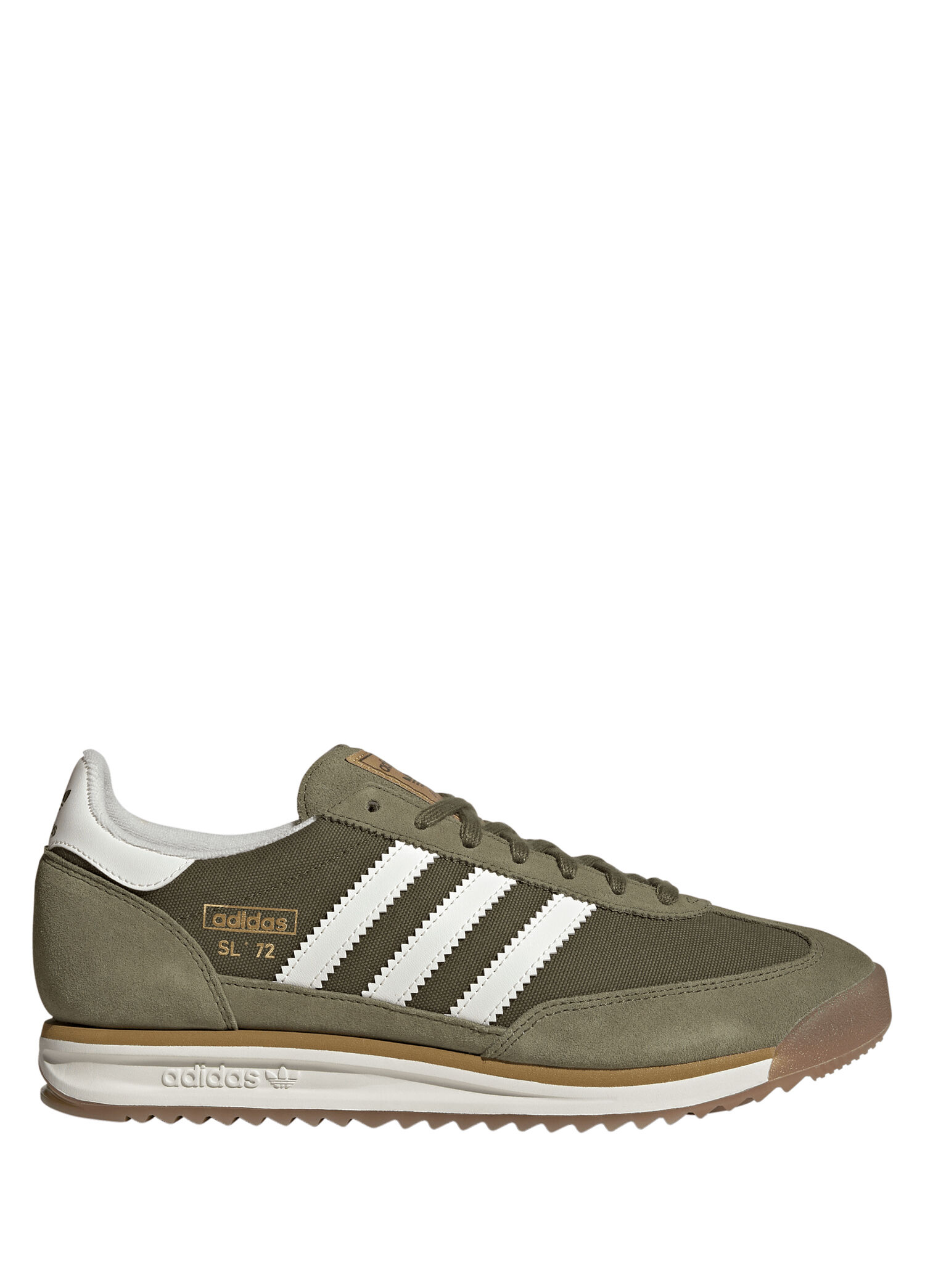 Adidas - SL 72 RS Yeşil Erkek Deri Sneaker - Gri
