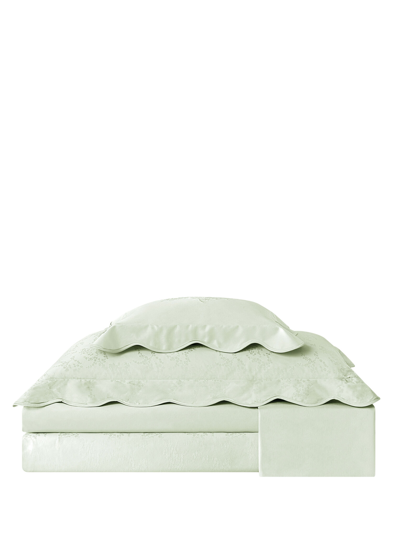 Alien Mint Pamuk Jakar Super King Size Nevresim Takımı 260 x 240 cm