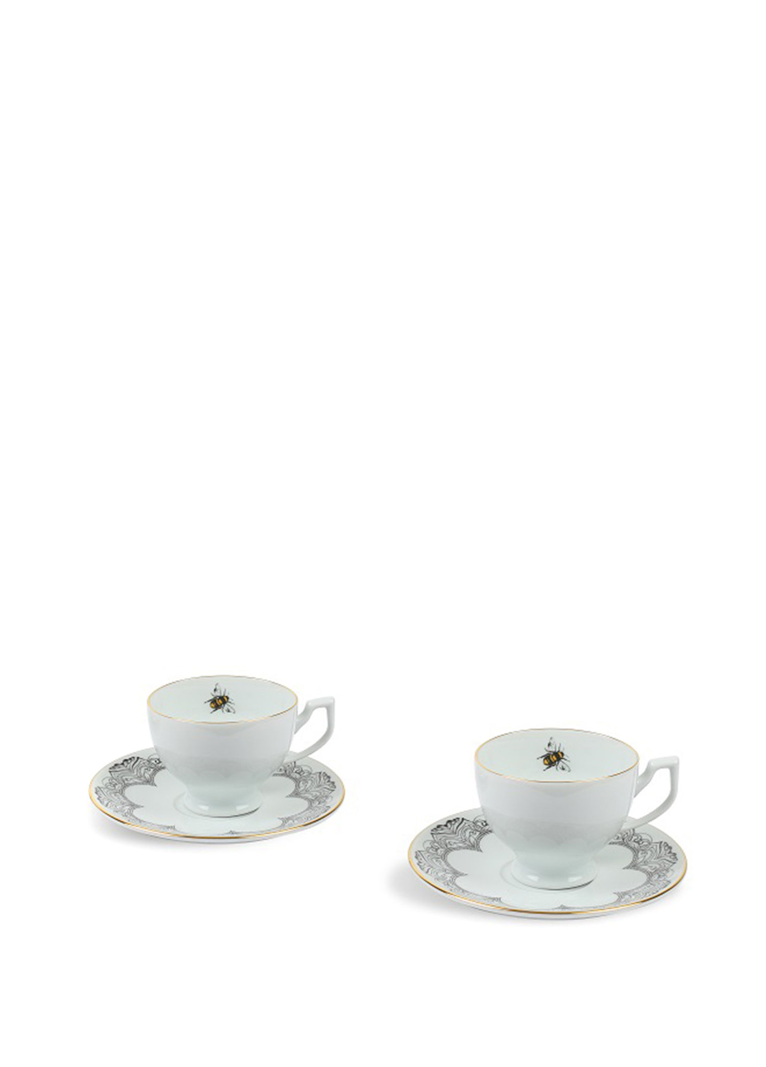 Bee Happy Collection 2'li Çay Fincan Set