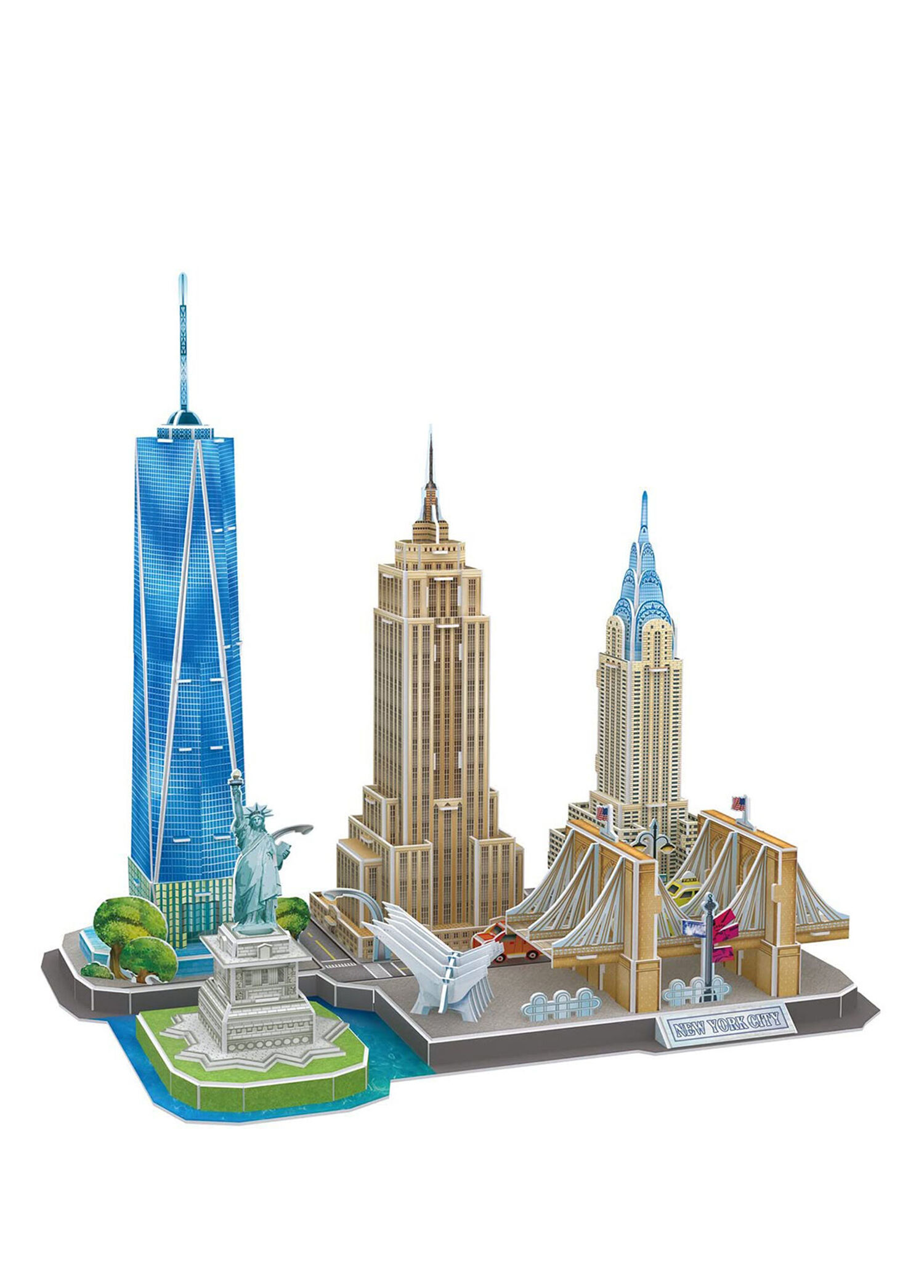 City Line Serisi New York City 3D Puzzle 123 Parça