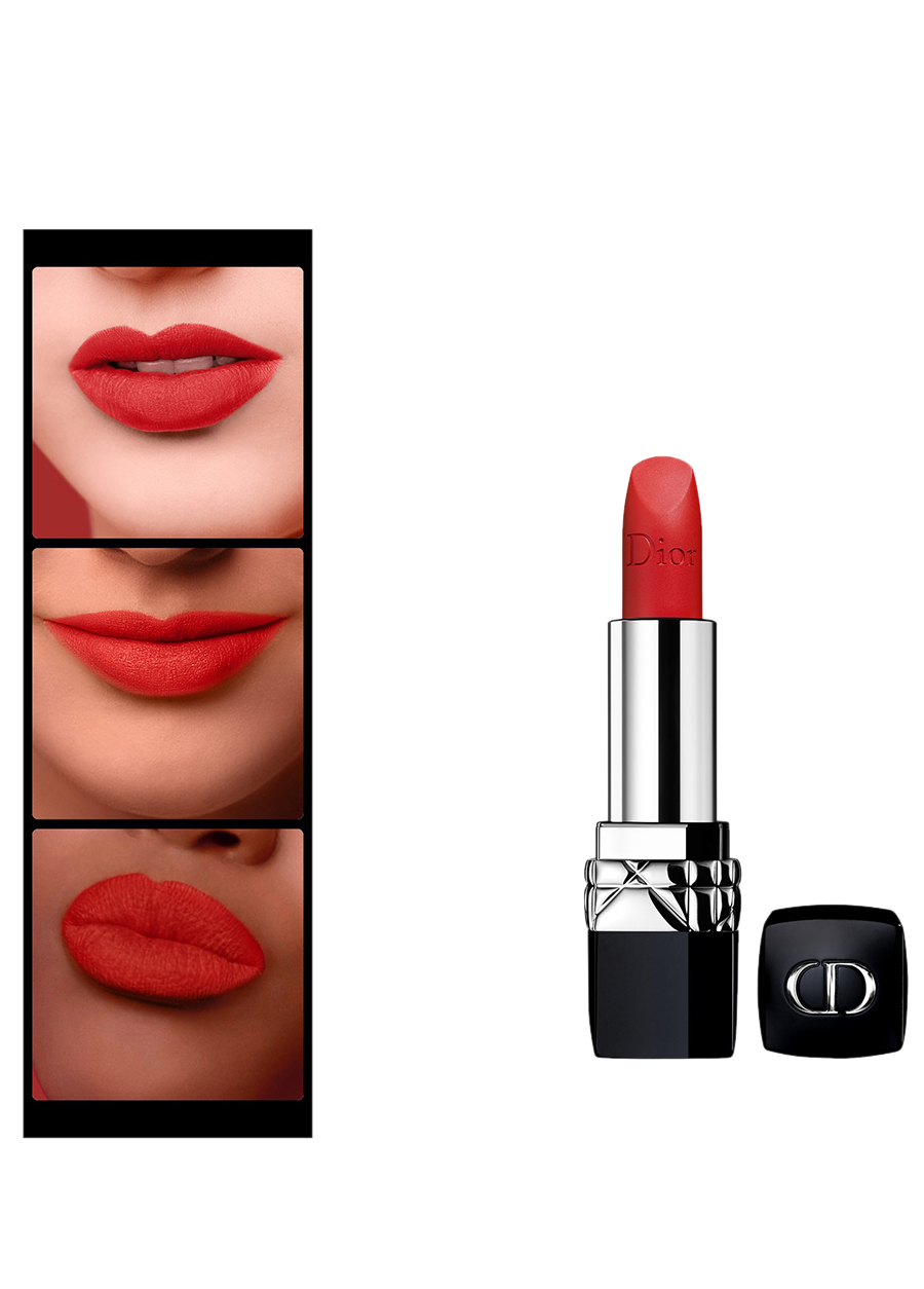Dior Rouge Dior 999 Matte Ruj 999 ROUGE DIOR MATTE