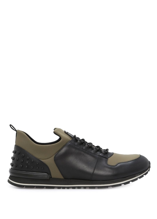 Tod's Siyah-Yeşil ERKEK Zımbalı Siyah-Yeşil Deri Erkek Sneaker 317570 Beymen Tod's Siyah-Yeşil ERKEK Zımbalı Siyah-Yeşil Deri Erkek Sneaker 317570 Beymen