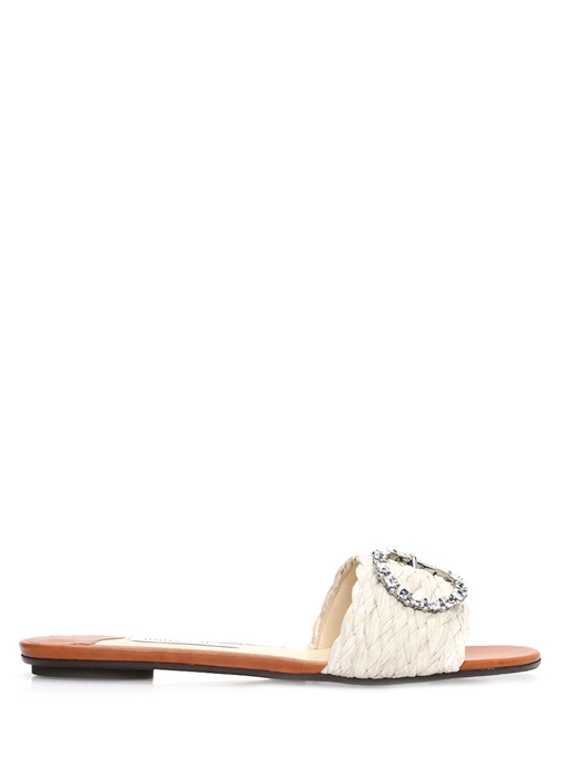 Jimmy Choo Naturel KADIN Granger Flat Rfu Bej Kadın Deri Terlik 476465 Beymen Jimmy Choo Naturel KADIN Granger Flat Rfu Bej Kadın Deri Terlik 476465 Beymen