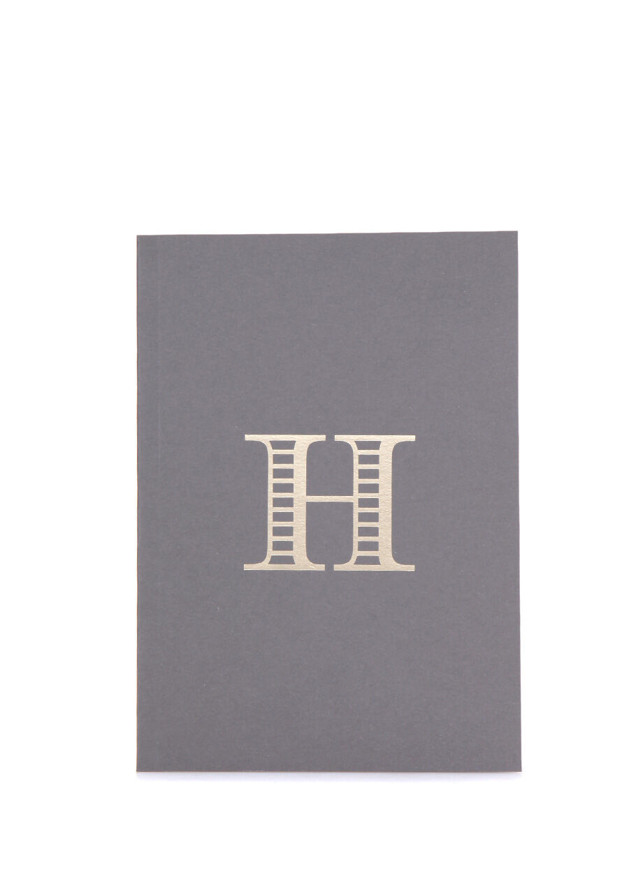 Monogram A5 Harf Baskılı Not Defteri
