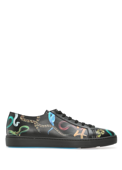 Santoni Siyah ERKEK Siyah Deri Erkek Sneaker 356147 Beymen Santoni Siyah ERKEK Siyah Deri Erkek Sneaker 356147 Beymen