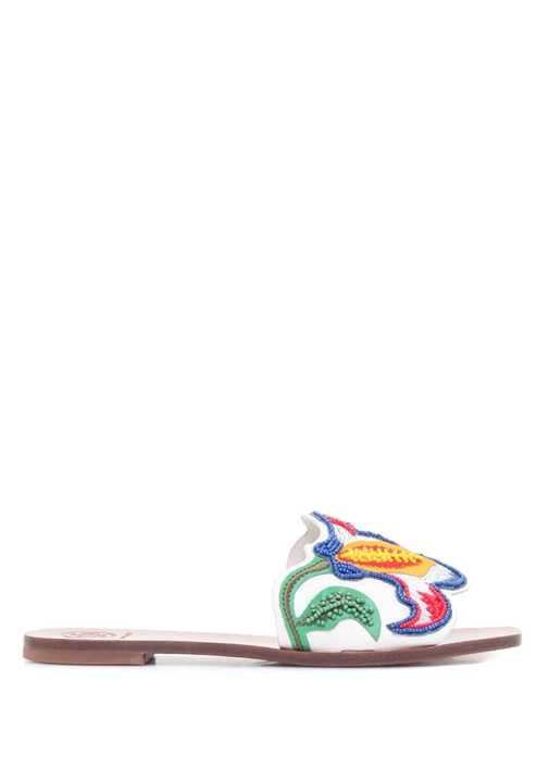 Tory Burch Bej KADIN Bianca Taba Beyaz Kadın Deri Terlik 473063 Beymen Tory Burch Bej KADIN Bianca Taba Beyaz Kadın Deri Terlik 473063 Beymen