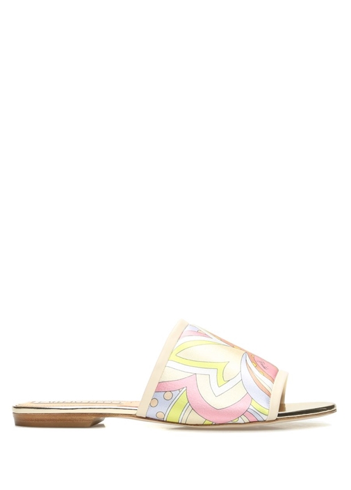Emilio Pucci Pudra KADIN Çiçek Baskılı Bantlı Kadın Terlik 498248 Beymen Emilio Pucci Pudra KADIN Çiçek Baskılı Bantlı Kadın Terlik 498248 Beymen