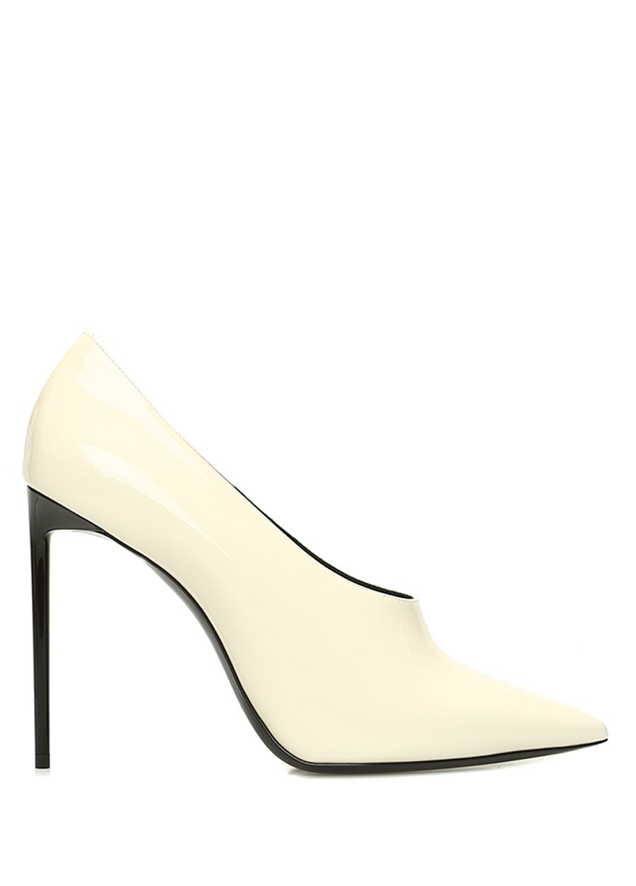 Beymen Ekru Rugan Stiletto. 1