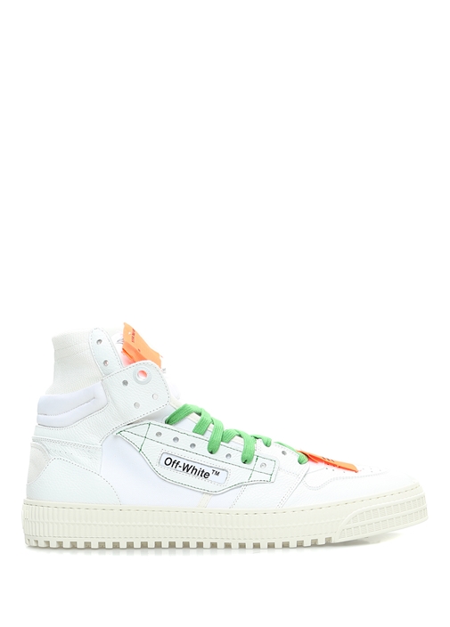 Off-White Beyaz ERKEK Beyaz Logolu Bilekli Erkek Deri Sneaker 522488 Beymen Off-White Beyaz ERKEK Beyaz Logolu Bilekli Erkek Deri Sneaker 522488 Beymen