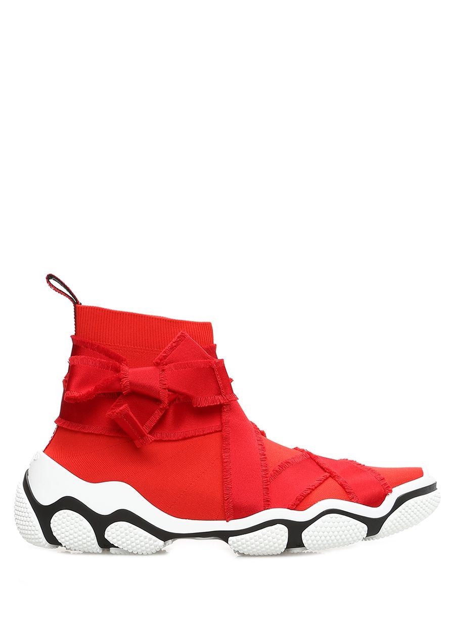 Beymen REDV Glam Kırmızı Şeritli Çorap Formlu Kadın Sneaker. 1
