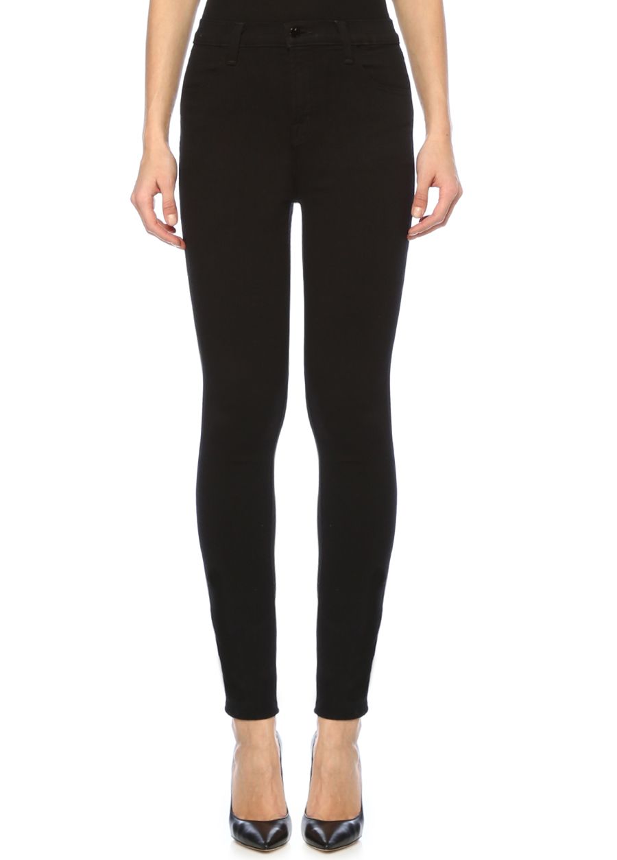 Beymen Maria Siyah Yüksek Bel Skinny Jean Pantolon. 1