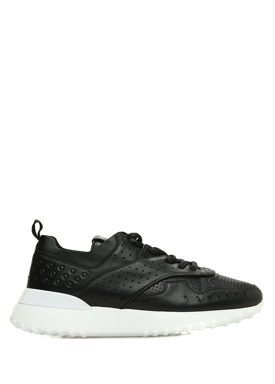 Beymen TOD'S Siyah Nokta Desenli Kadın Deri Sneaker. 1