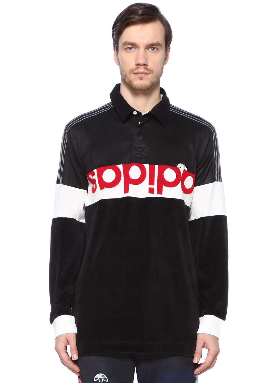 adidas polo yaka sweatshirt adidas polo yaka sweatshirt