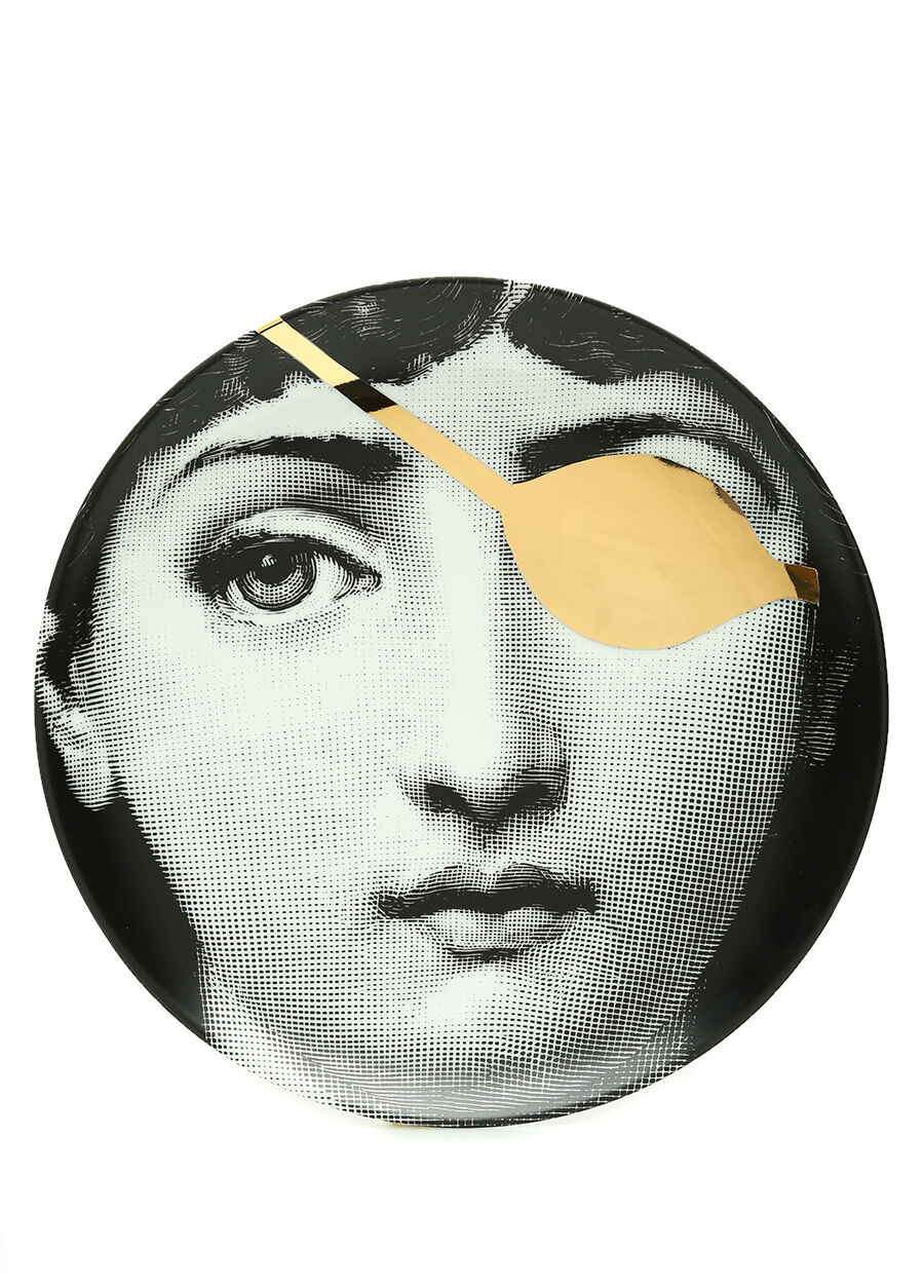 P Fornasetti Tema E Variazioni No 8 Porselen Dekoratif Tabak