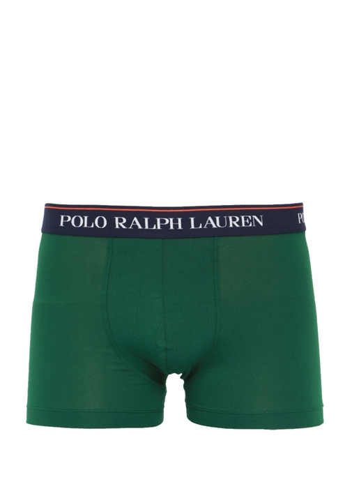 POLO RALPH LAUREN Colorblocked Logo Jakarlı 3lü Boxer Seti