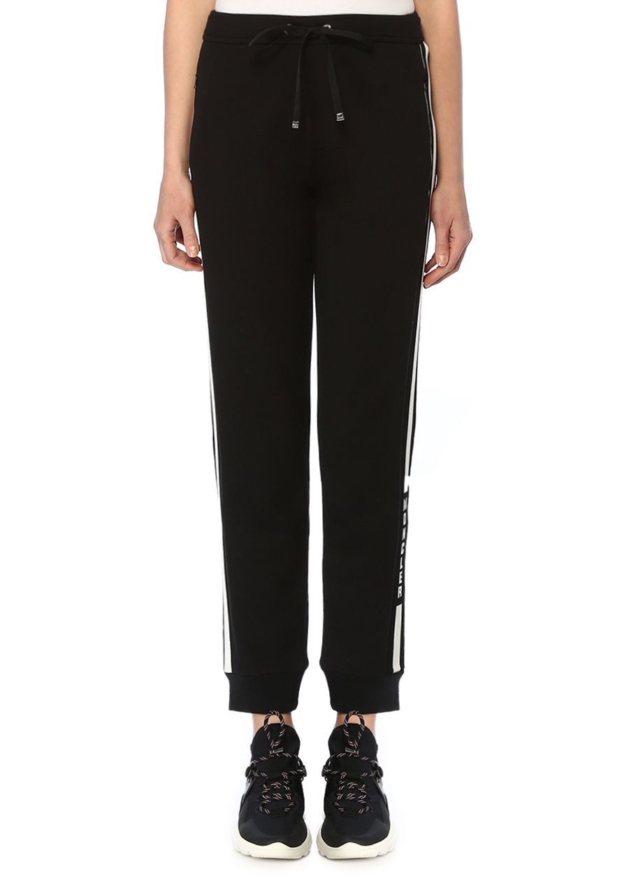Beymen Siyah Beyaz Şerit Detaylı Jogger Eşofman. 1