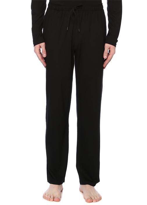 Erkek Siyah Slim Yumusak Pijama Alti T07001010 Marks Spencer