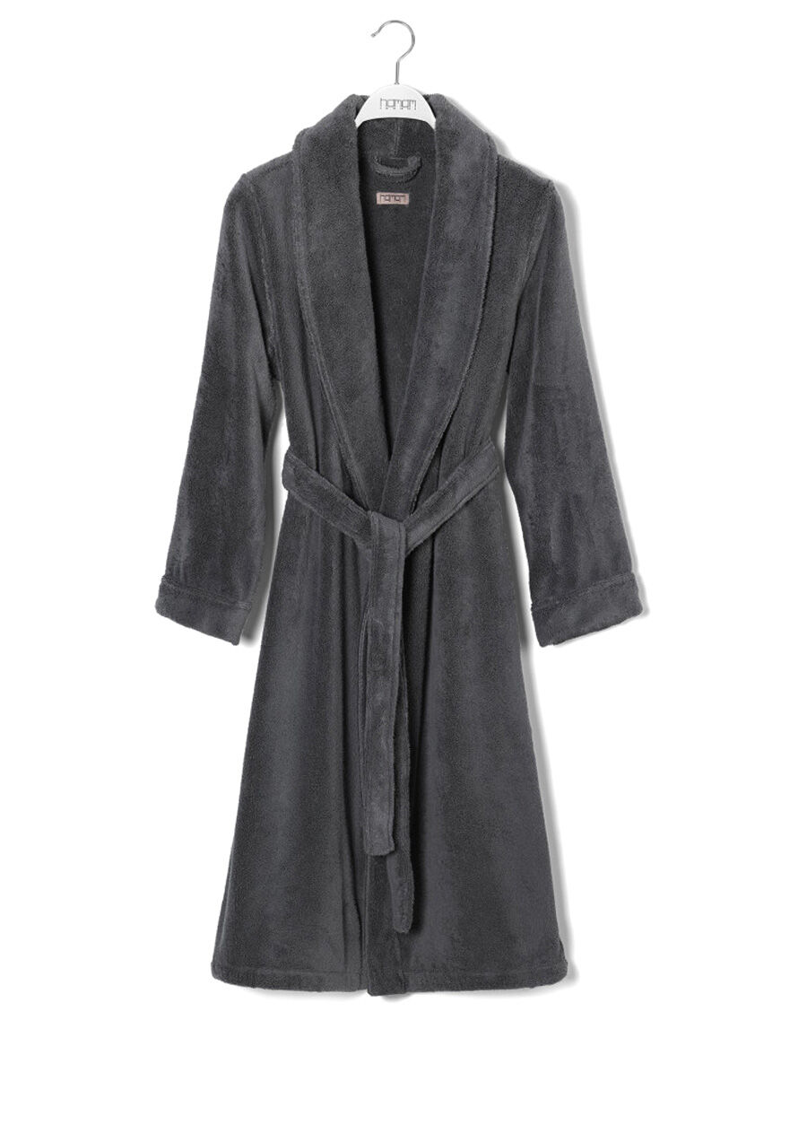 Olympia Antrasit Unisex Bornoz
