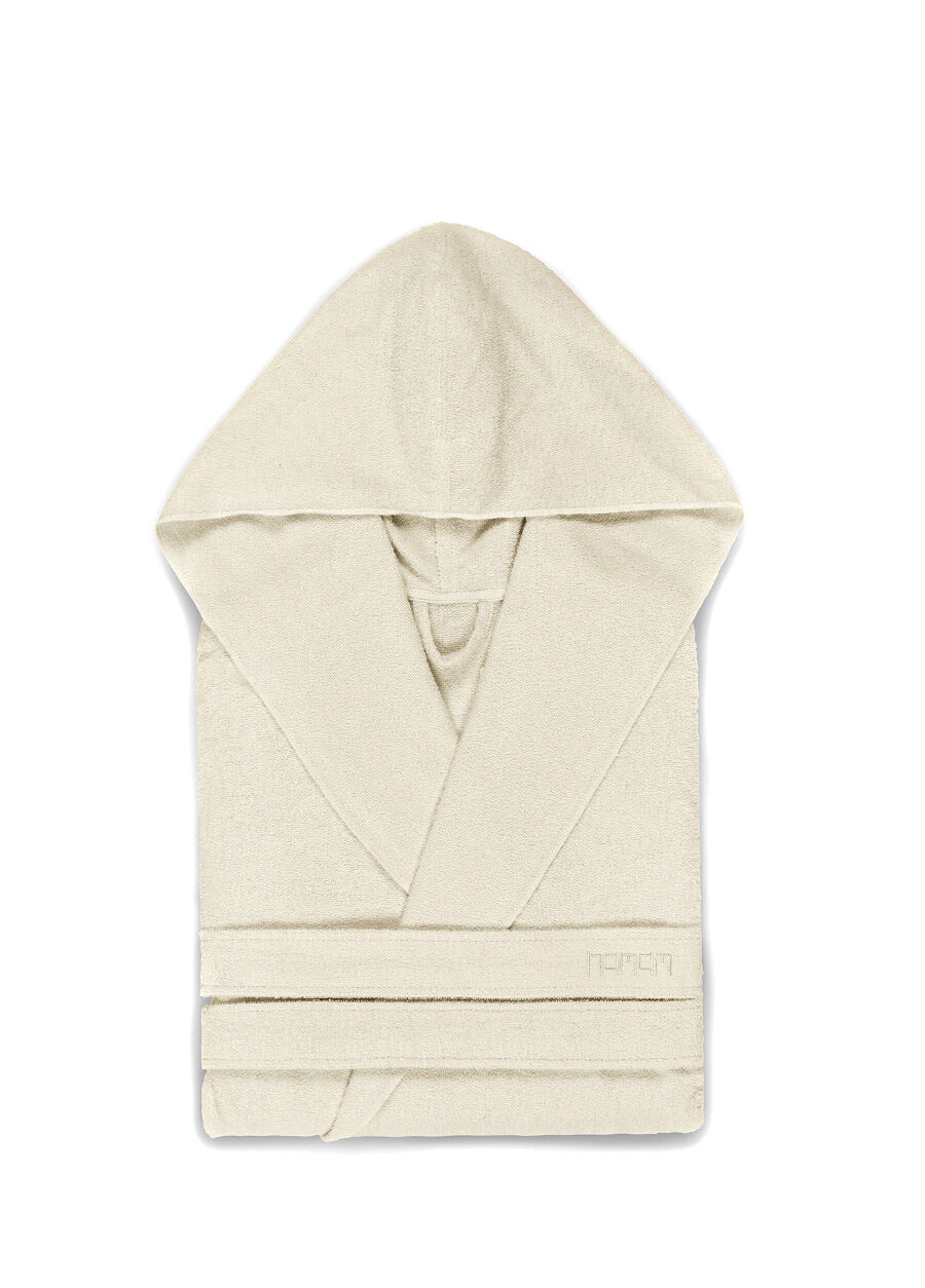 Meyzer Krem Unisex Bornoz