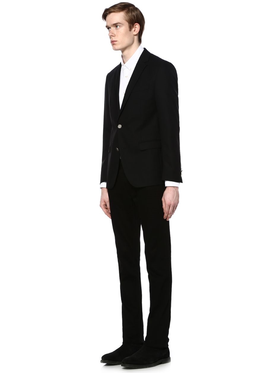 Beymen BEYMEN CLUB Siyah Dokulu Blazer Ceket. 2