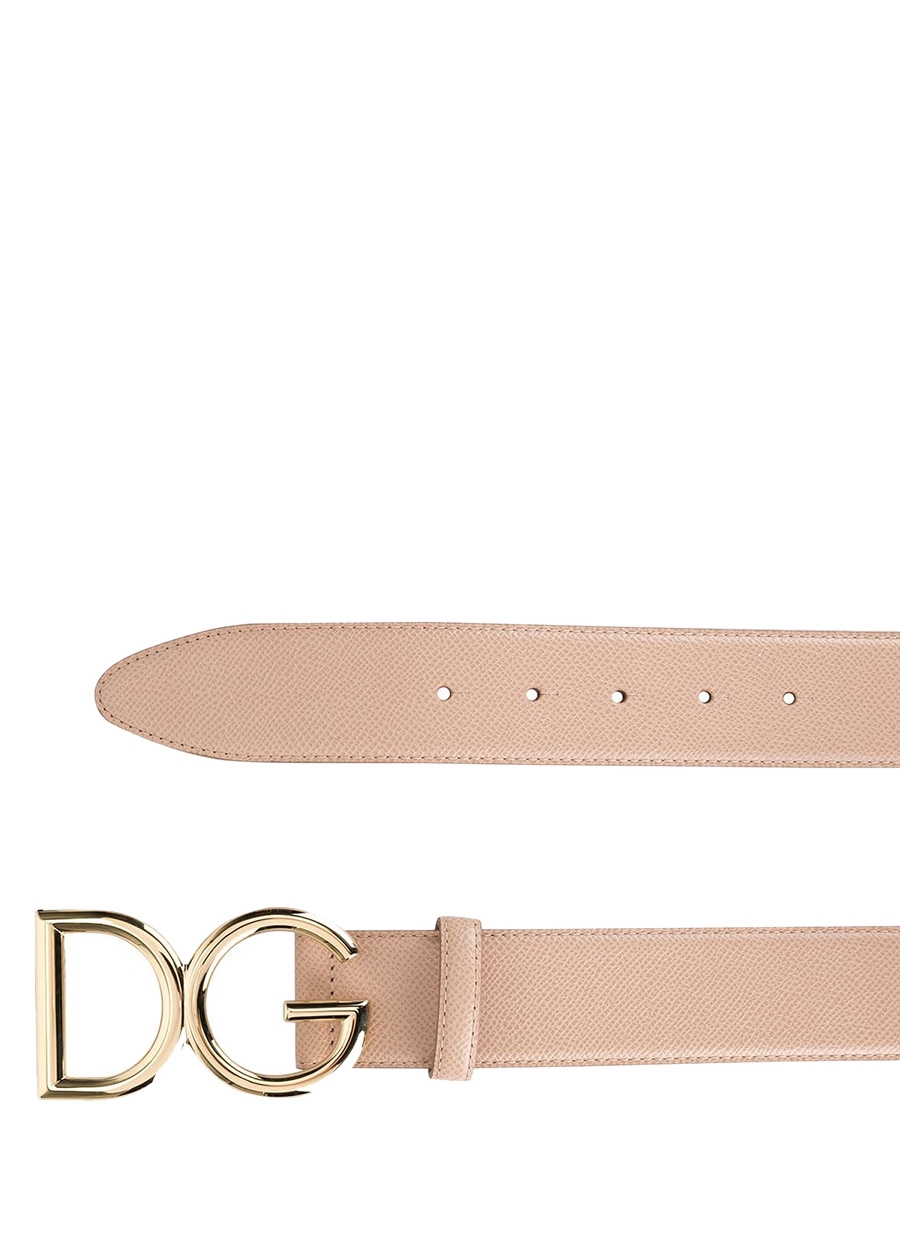 Beymen DOLCE&GABBANA Bej Gold Logolu Dokulu Kadın Deri Kemer. 2 Beymen DOLCE&GABBANA Bej Gold Logolu Dokulu Kadın Deri Kemer. 2