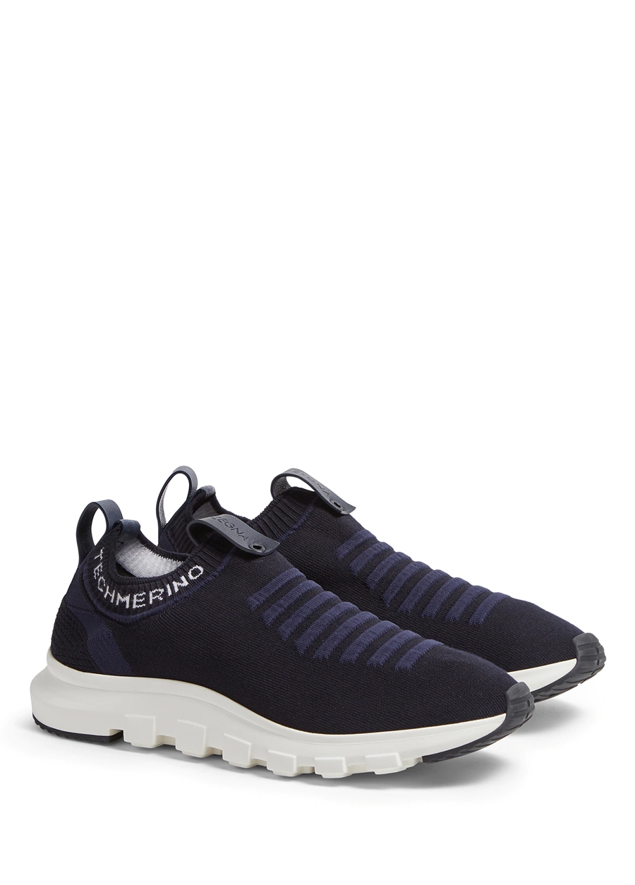 Beymen Z ZEGNA Lacivert Techmerino Özellikli Erkek Sneaker. 2 Beymen Z ZEGNA Lacivert Techmerino Özellikli Erkek Sneaker. 2