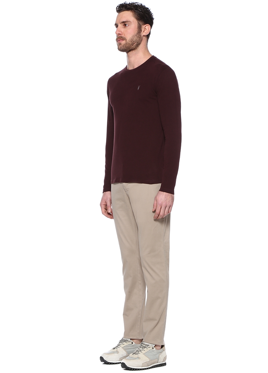 Beymen ALLSAINTS Slim Fit Felix Bej Normal Bel Pantolon. 2