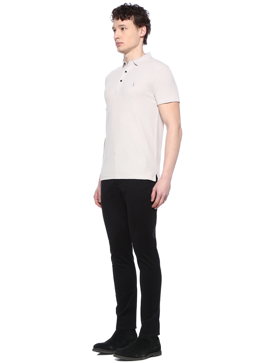 Beymen ALLSAINTS Slim Fit Felix Lacivert Normal Bel Pantolon. 2