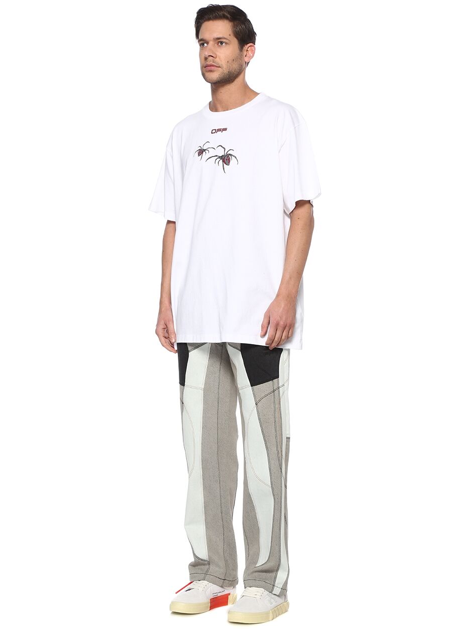 Beymen OFF-WHITE Beyaz Baskılı T-shirt. 2