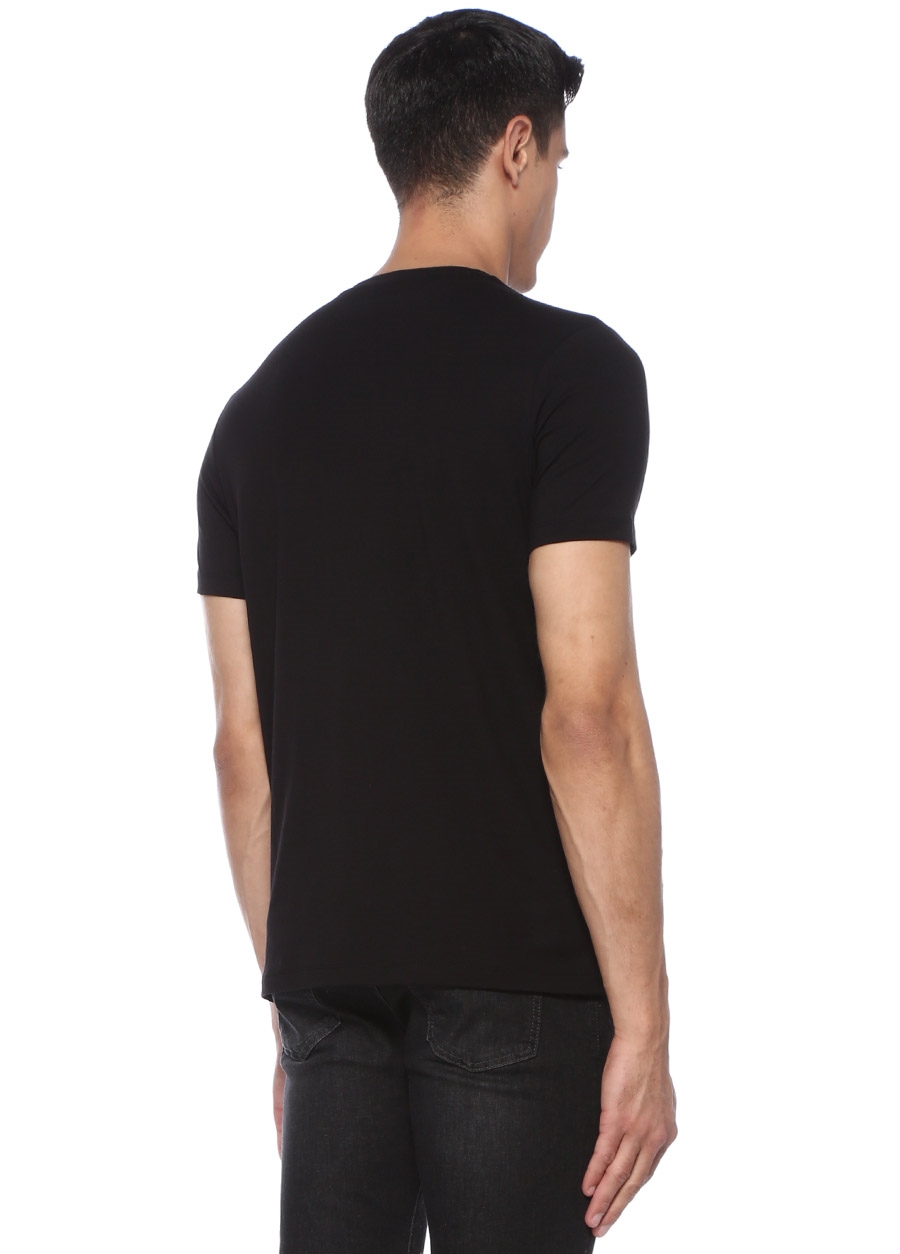 Beymen BEYMEN COLLECTION Siyah Bisiklet Yaka Basic T-shirt. 3