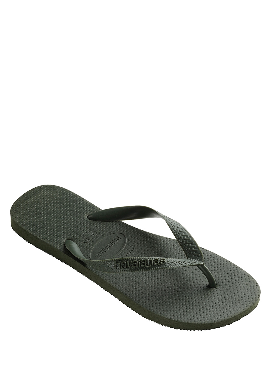 Beymen HAVAIANAS Haki Doku Detaylı Erkek Plaj Terliği. 3