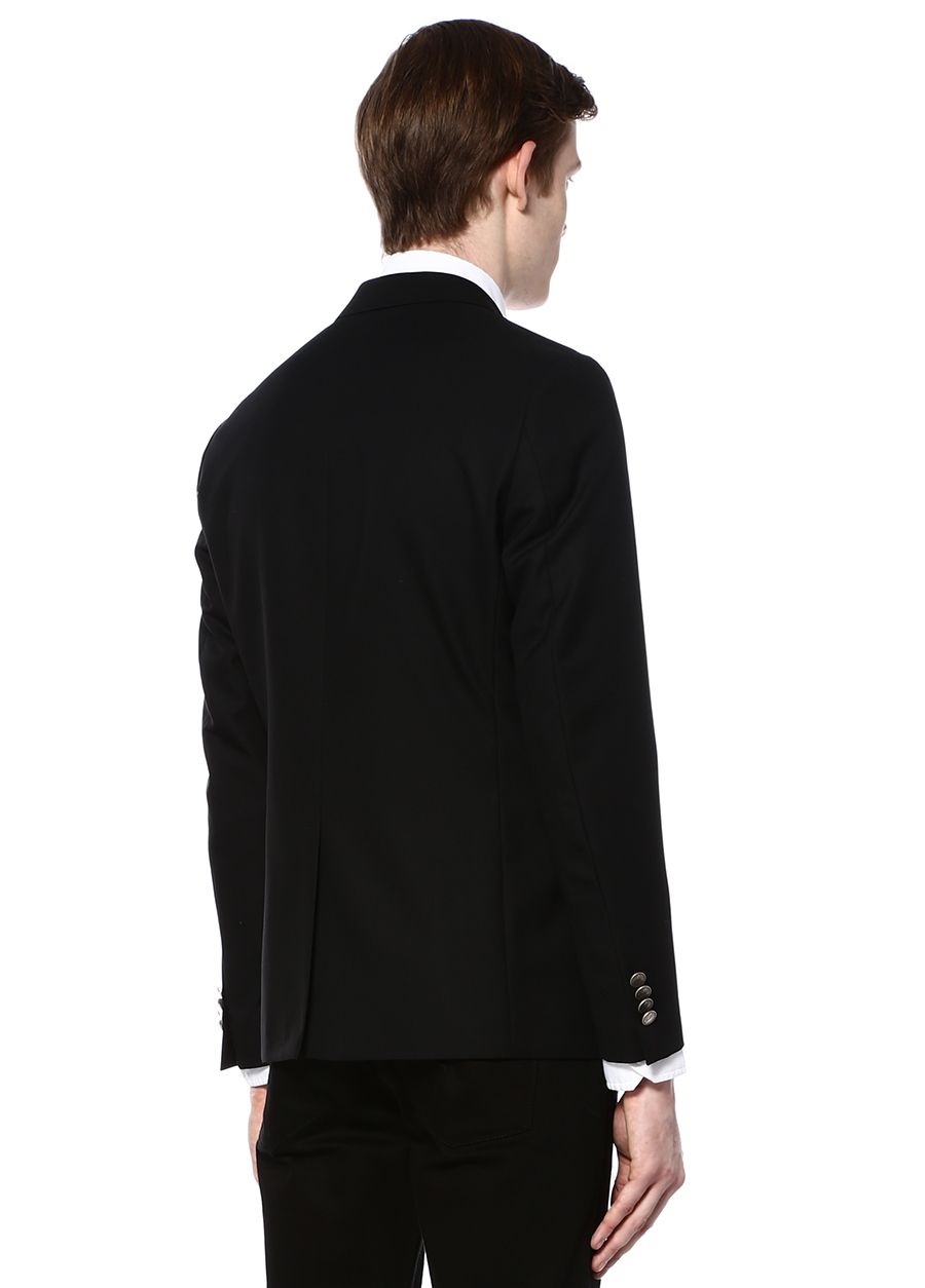 Beymen BEYMEN CLUB Siyah Dokulu Blazer Ceket. 3