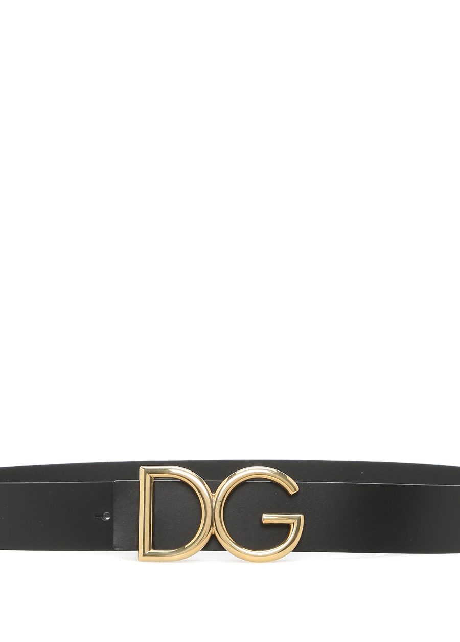 Beymen DOLCE&GABBANA Siyah Gold Logo Formlu Tokalı Erkek Deri Kemer. 2 Beymen DOLCE&GABBANA Siyah Gold Logo Formlu Tokalı Erkek Deri Kemer. 2
