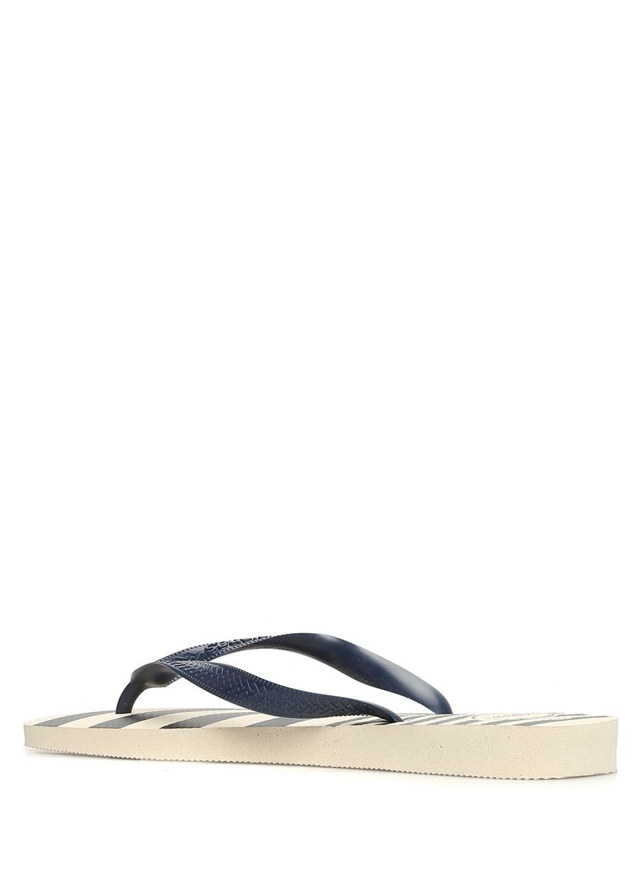 Beymen HAVAIANAS Retro Lacivert Beyaz Çizgili Erkek PlajTerliği. 3