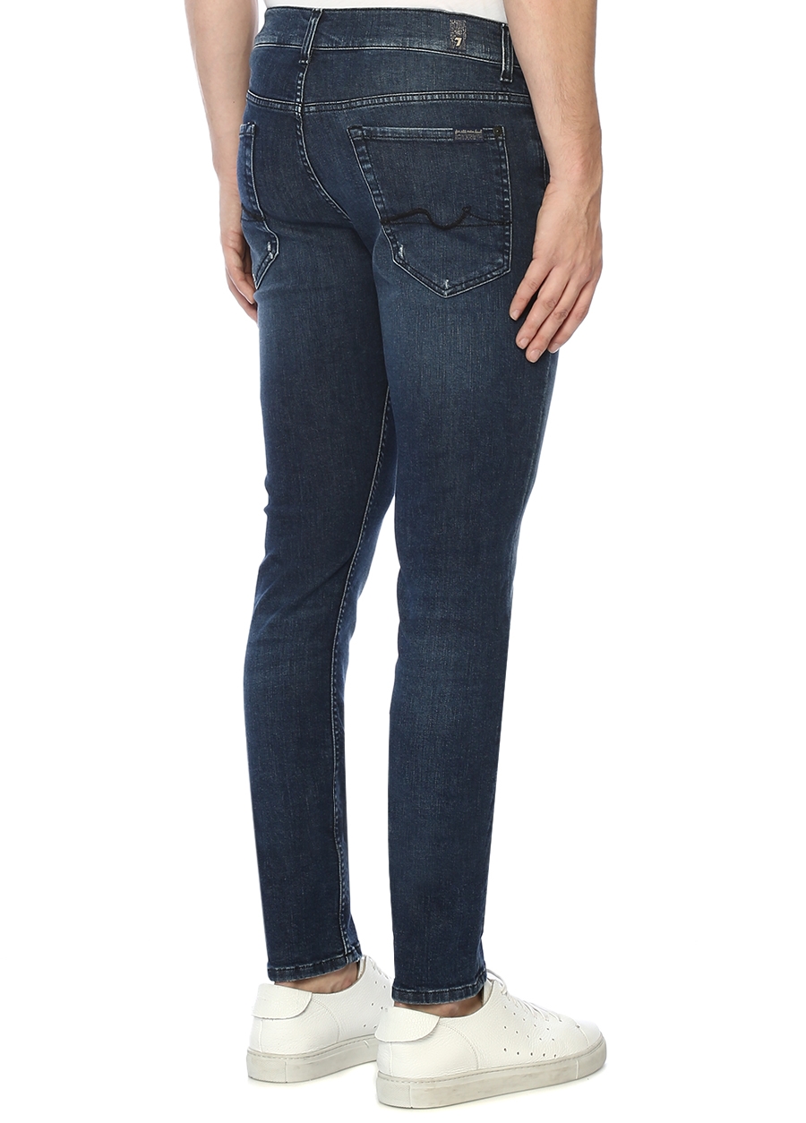 Beymen 7 FOR ALL MANKIND Ronnie Skinny Fit Lacivert Jean Pantolon. 3